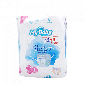 پوشک-مای-بیبی-شورتی-سایز-4-پول-آپ--15-عددی