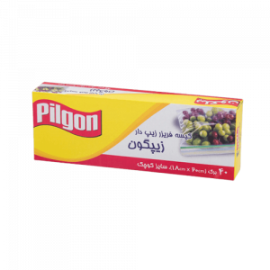 کیسه-فریزر-زیپ-دار-کوچک-پیلگون-20×18-40-عددی