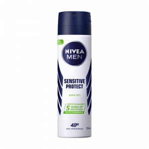 اسپری-ضد-تعریق-مردانه-نیوآ-Sensitive-Protect-(150-میلی-لیتر)