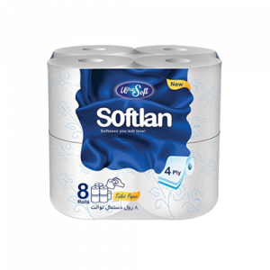 دستمال-توالت-سافتلن-رول-4لا-8-عددی
