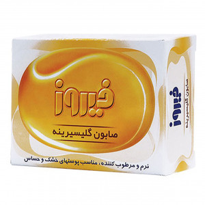 صابون-کودک-گلیسیرینه-فیروز-مخصوص-پوست-خشک-و-حساس-100گرم