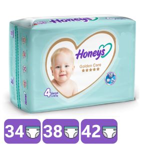 پوشک-هانیز-سایز-4-در-3-بسته-بندی-مختلف