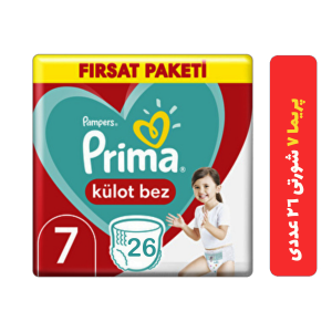 پوشک-پریما-مدل-شورتی-سایز-7-بسته-ی-26-عددی