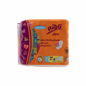 نوار-بهداشتی-تاشده-متوسط-تافته-بالدار-نازک-نوجوان-7-عددی