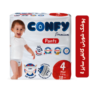 پوشک-شورتی-کانفی-سایز-4-مدل-Premium-30-عددی