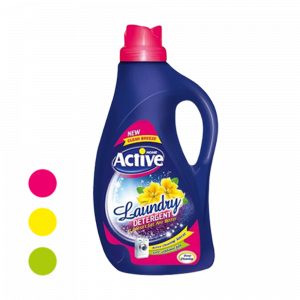 مایع-لباسشویی-اکتیو-2.500لیتر-در-3-رنگ-مختلف