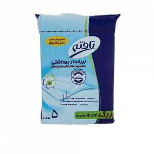 زیرانداز-بهداشتی-تافته-آنتی-باکتریال-60×90-بسته-5عددی