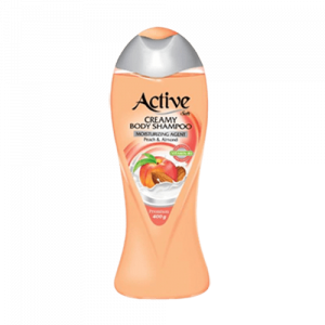 شامپو-بدن-هلو-و-بادام-اکتیو-کرمی-400میلی-لیتر