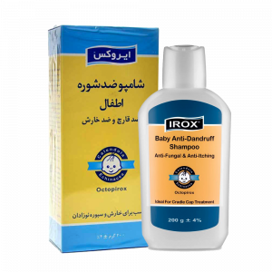 شامپو-ضد-شوره-کودک-ایروکس-ضد-قارچ-و-خارش-200میلی-لیتر