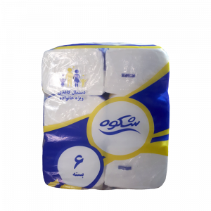 دستمال-کاغذی-نایلونی-شکوه-250-برگ-2لا-6-عددی