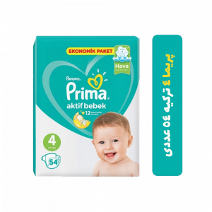 پوشک-پریما-پمپرز-ترکیه-سایز-4-54-عددی