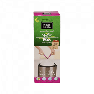 کیسه-زباله-بند-دار-متوسط-کوالا-55×70-بسته-20عددی