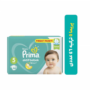 پوشک-پریما-پمپرز-ترکیه-سایز-5-46-عددی