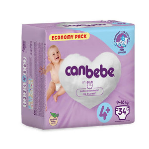 پوشک-کودک-جان-به-به-سایز-4+-مدل-Ekonomik-34-عددی