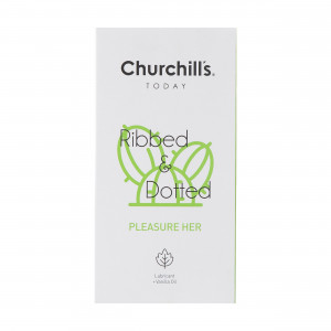 کاندوم-چرچیلز-مدل-Ribbed-And-Dotted-بسته-12-عددی