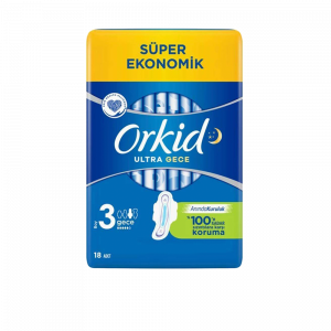 نوار-بهداشتی-ارکید-مخصوص-شب-18عددی