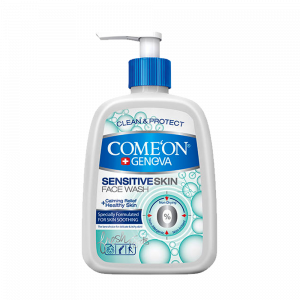 ژل-شستشو-صورت-کامان-مدل-Sensitive-Skin-مخصوص-پوست-حساس-500میلی-لیتر