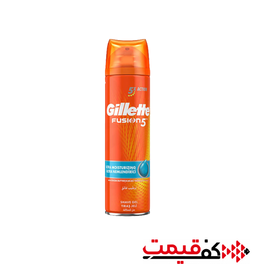 ژل-اصلاح-مردانه-ژیلت-مخصوص-پوست-معمولی-200-میلی-لیتر