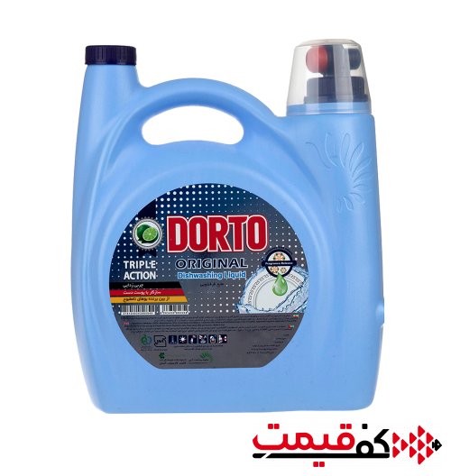 مایع-ظرفشویی-دورتو-رایحه-لیمو-3.750لیتر