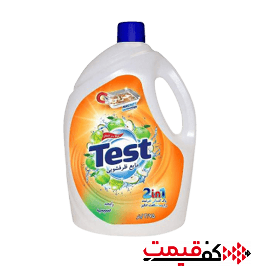 مایع-ظرفشویی-تست-با-رایحه-سیب-3.750لیتر