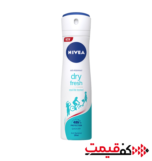 اسپری-ضد-تعریق-زنانه-نیوآ-Dry-Fresh-(150-میلی-لیتر)