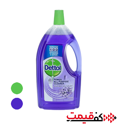 تمیزکننده و ضدعفونی کننده دتول 900میلیلیتر در 2 رایحه مختلف