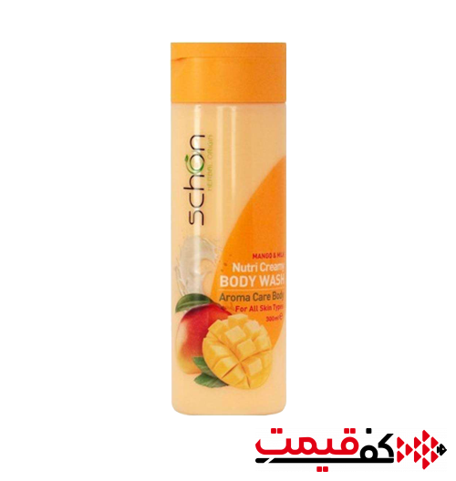 شامپو بدن شیر و انبه شون 300میلیلیتر