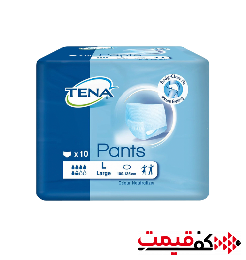 پوشک شورتی تنا بزرگسال 5.5 قطره بزرگ 10عددی