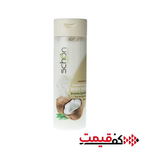 شامپو-بدن-شیر-و-نارگیل-شون-300میلی-لیتر