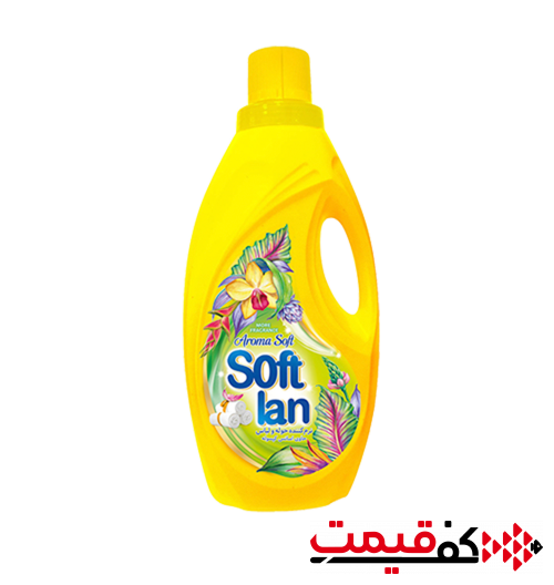 نرم کننده حوله و لباس سافتلن زرد 1,900میلیلیتر