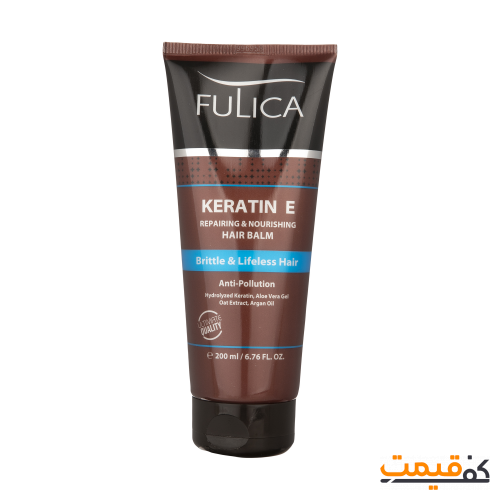 بالم نرم کننده مو فولیکا مدل Keratin E 200 میلیلیتر