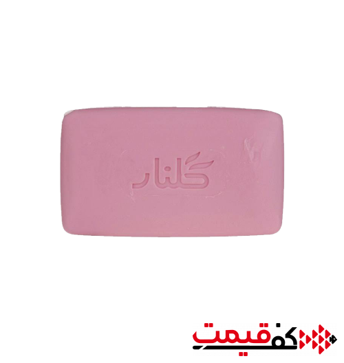 صابون گلنار با روغن نارگیل بسته‌ی 6 عددی