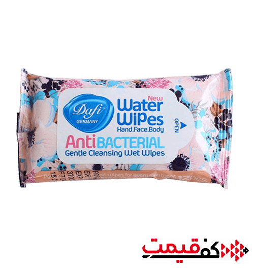 دستمال مرطوب دافی آنتی باکتریال معطر 12 برگ