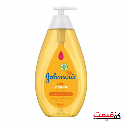 شامپو مو کودک جانسون 750میلیلیتر