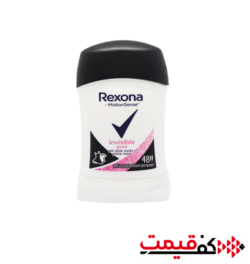 استیک ضدتعریق زنانه رکسونا invisible pure(40گرم)