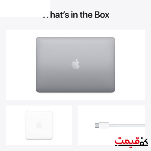 لپ تاپ اپل مدل MacBook Pro MYD92 2020 13 اینچی همراه با تاچ بار