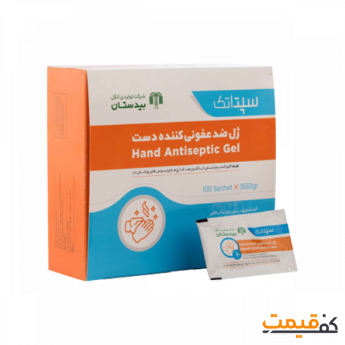 محلول پایه الکل ضدعفونی کننده دست سپتاتک بیدستان (اصلی) 500میلیلیتر