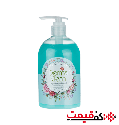 مایع دستشویی صدفی درماکلین مگنولیا و وایلدیام 500میلیلیتر