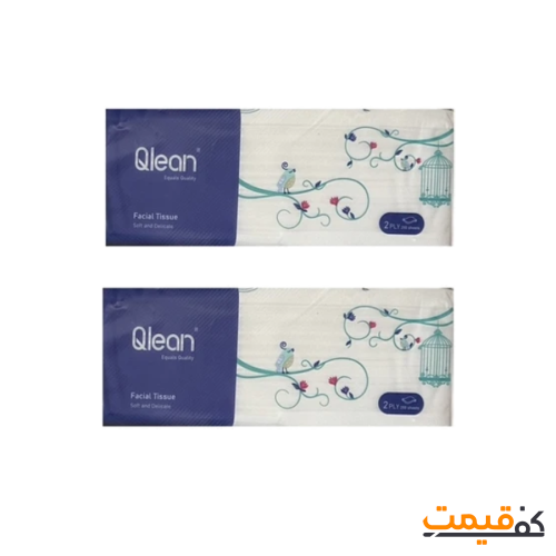 دستمال کاغذی کیولین مدل سافت 250برگ2لا 2 عددی