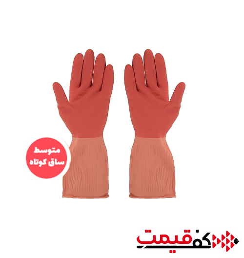 دستکش-خانگی-کوتاه-ویولت-سایز--متوسط