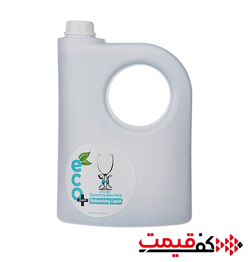 مایع-ظرفشویی-ایکو-مویست-آبی-3.750لیتر