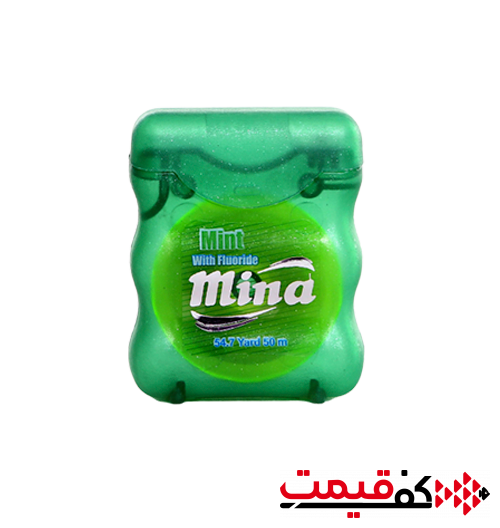نخ دندان مینا با رایحه نعناع