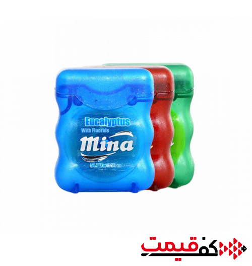 نخ دندان مینا در 3 عصاره مختلف