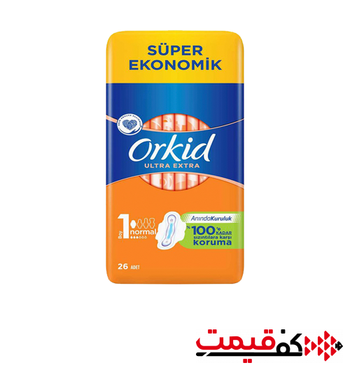 نوار بهداشتی ارکید 26عددی