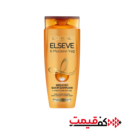 شامپو مو لورآل مدل 6Mucizevi Yag 450 میلیلیتر