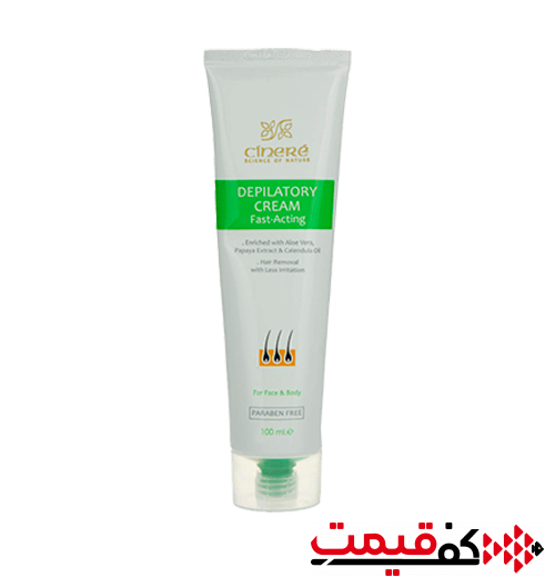 کرم موبر سینره مخصوص موهای صورت و بدن 100گرم