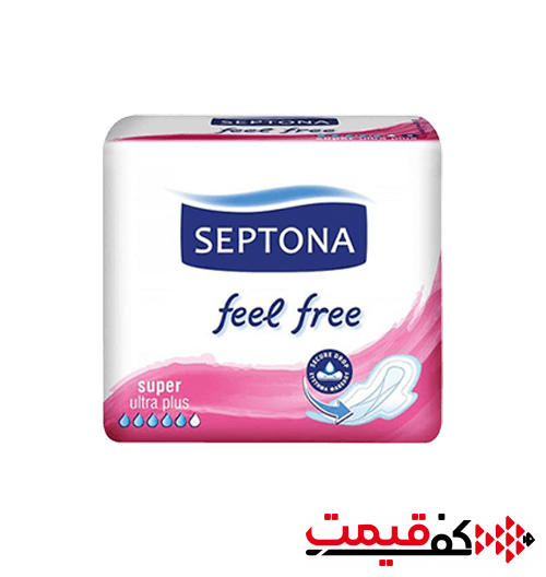 نوار بهداشتی تاشده بزرگ سپتونا Feel Free (8 عددی)