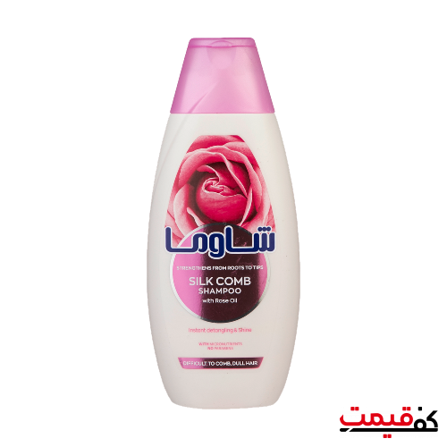 شامپو مو شاوما مدل Silk Comb 400 میلیلیتر