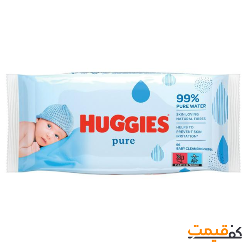 دستمال مرطوب بچه هاگیز 56 برگ