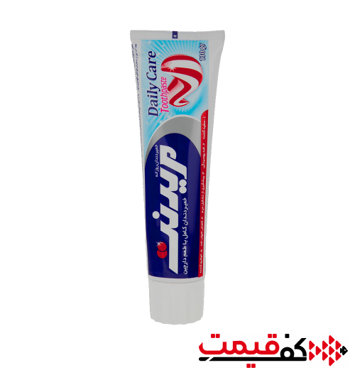 خمیر دندان سفید کننده مریدنت Daily Care دو رنگ 130گرم